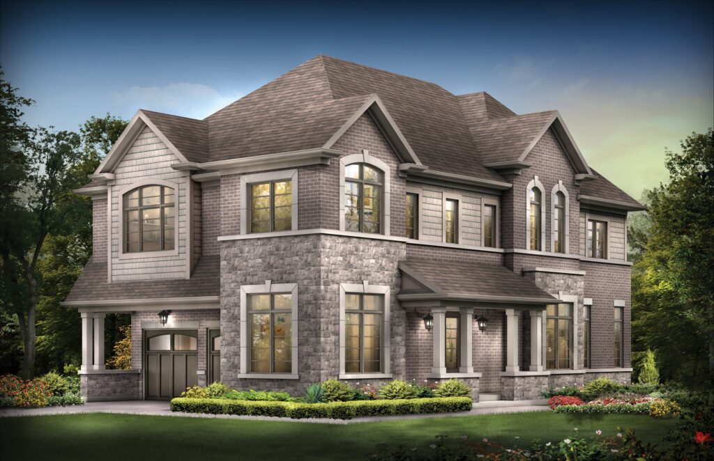 36 foot detached home elevation at Trails of Whitevale by Sundial Homes